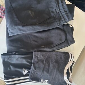 Nike tech pants, Ralph Lauren pants and Adidas Black Joggers Set